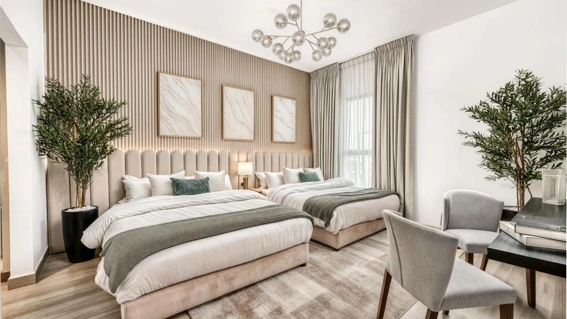 アパート Luxury 2Br, Yas Island By Ferrari World & Yas Mall アブダビ